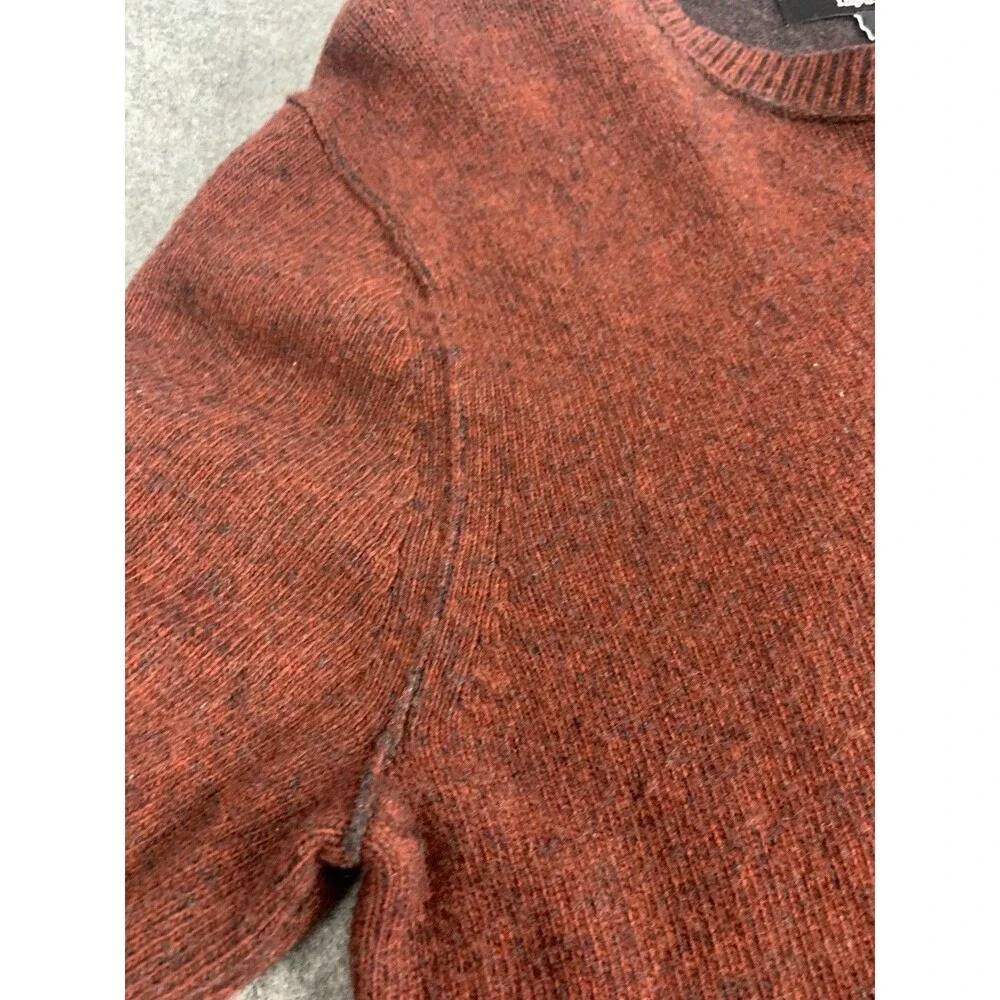 Banana Republic Filpucci Wool Blend Pullover Sweater Burnt Orange, Men’s Medium